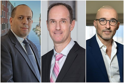 מימין לשמאל: ליאור מזור, ישראל בכר, רון חכים, צילומים: אורן שליו תומר שלום 
